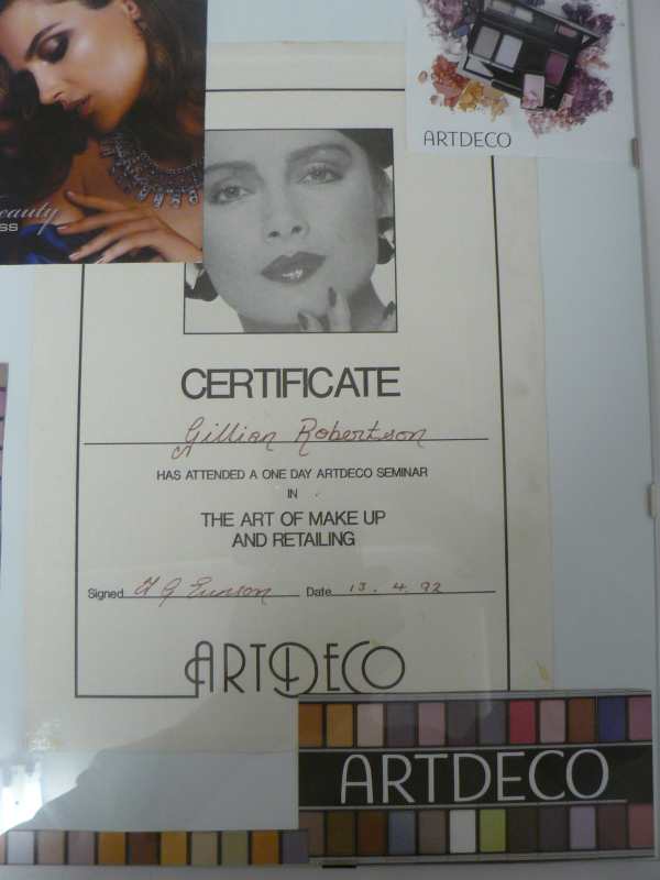 Make Up certificate